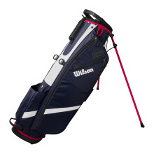 Wilson QS Golf Stand Bag Marineblau/Wei/Rot