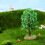 árbol artificial de en plástico para decoración y diy 4