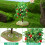 árbol artificial de en plástico para decoración y diy 8