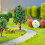 árbol artificial de en plástico para decoración y diy 5