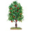 árbol artificial de en plástico para decoración y diy 10