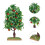 árbol artificial de en plástico para decoración y diy 11