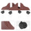 2 . base plegable para divisor de pantalla y 4
