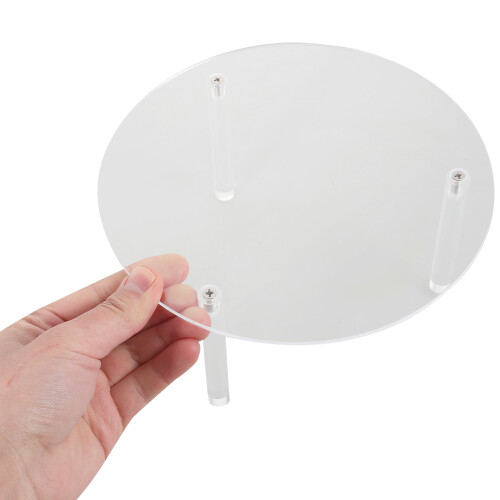 soporte para de bebidas en acrílico transparente 2