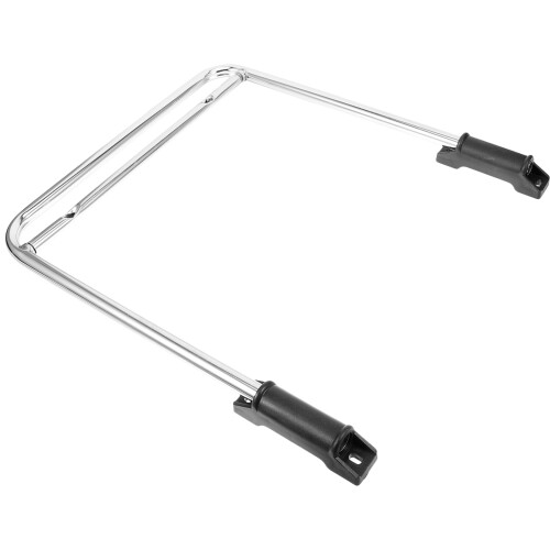 repose-pied en acier inoxydable avec placage
