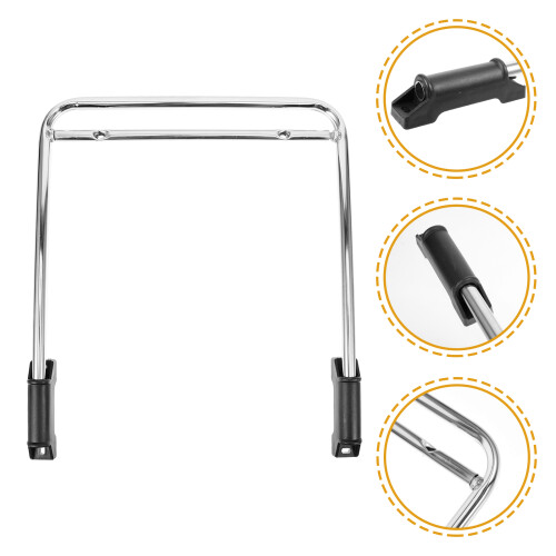 repose-pied en acier inoxydable avec placage 2
