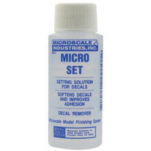 Microscale Ind. Micro Set setting solution for decals/transfers - free post