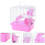 cage hamster 2 pour petits animaux couleur aléatoire 6