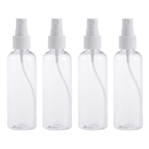 10Pcs 100Ml Plastic Empty Spray Bottle For Makeup And Skincare