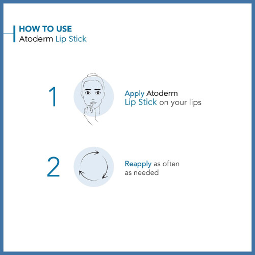 Bioderma Bioderma Atoderm Lips Moisturising Stick 4G 2