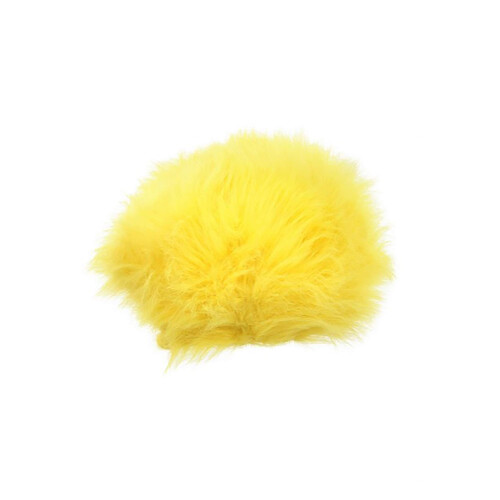 Fuzzy Wig Geel Standaard 2