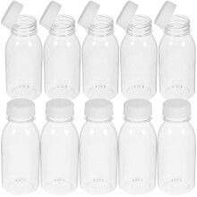 10 pièces bouteille eau plastique 250 ml transparente