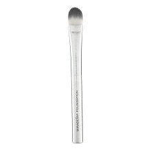 Professioneller Make-up-Pinsel aus gebrstetem Aluminium von Mirabella  Foundation-Pinsel