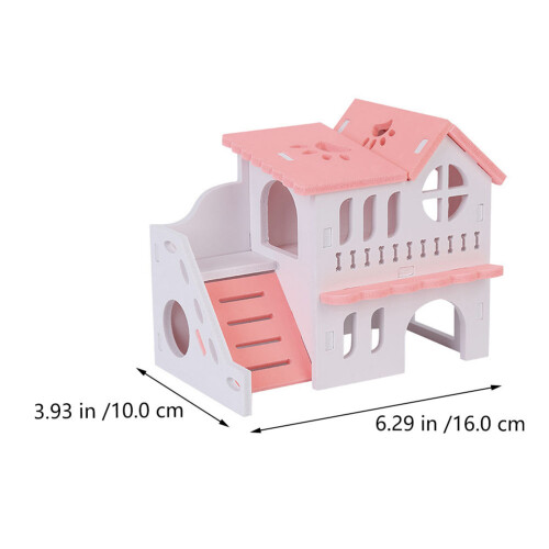 abri pour hamster en à double d'activité 1