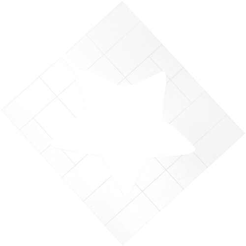 pochoir patchwork quilting forme étoile pour couture broderie diy