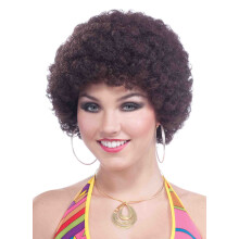 Forum Novelties Afro-Percke fr Erwachsene, braun