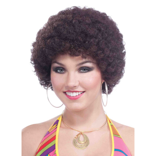 Rubies Forum Novelties Perruque Afro Adulte Marron