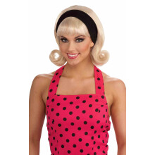 Rubies 50's Flip Blonde Percke fr Erwachsene und Damen, keine Gre