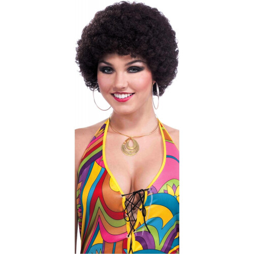 Rubies Forum Novelties Perruque Afro Adulte Marron 2