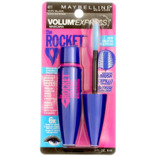Maybelline New York Volum' Express The Rocket Waterproof Mascara, Sehr Schwarz, 0.3 fl. oz.