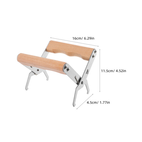Outil apicole en acier inoxydable clips, , boîte, gabarit, support 1