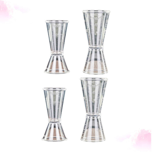 tasse doseuse double extrémité 4 pièces cocktail vin 2