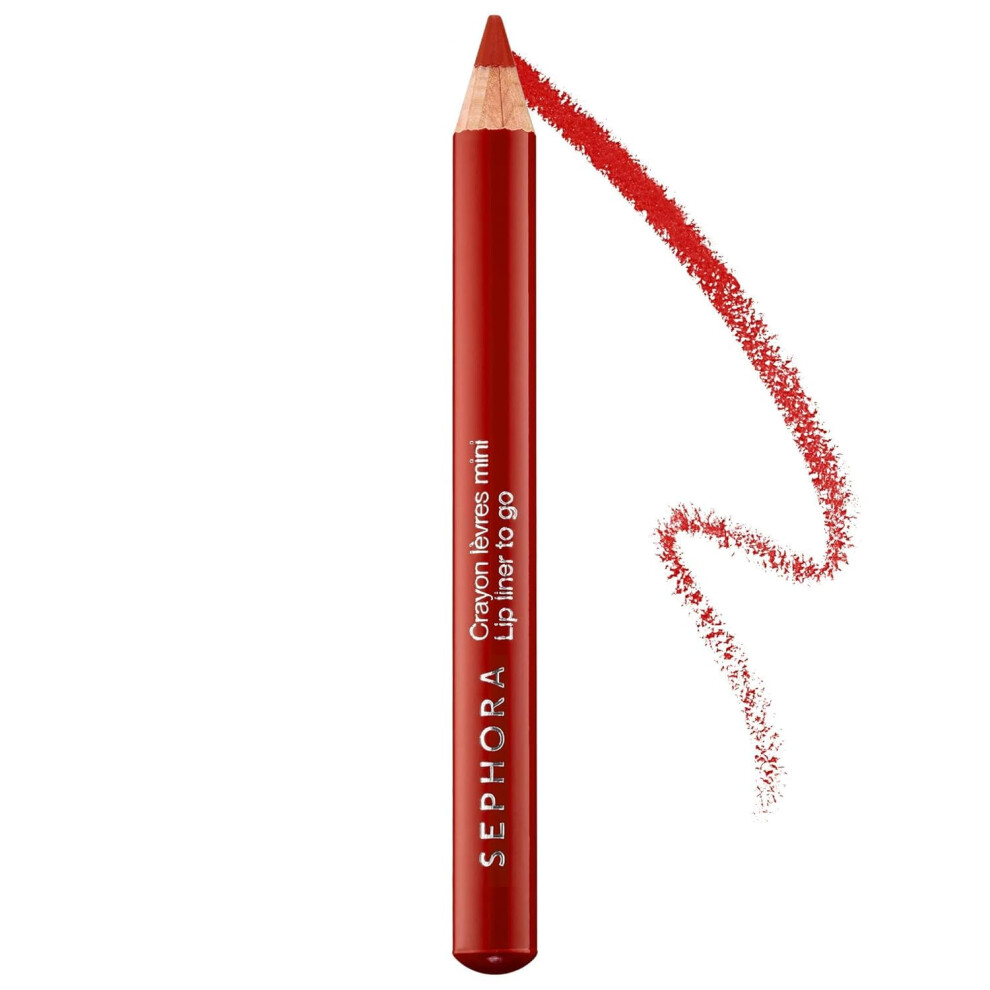 Sephora Red (03 Classic ) Collection Lip Liner Pencil To Go