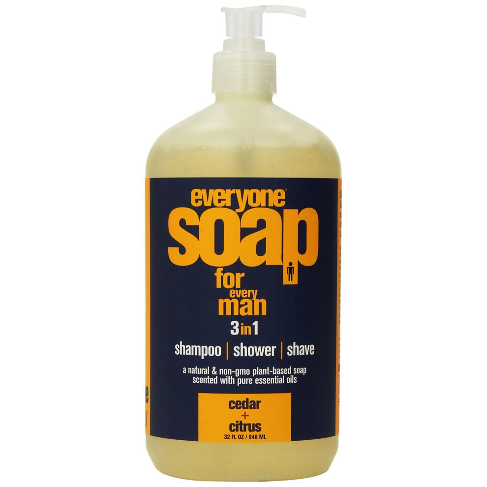 Eo Products Everyone Soap For Men Cedar/Citrus 32 Ounce