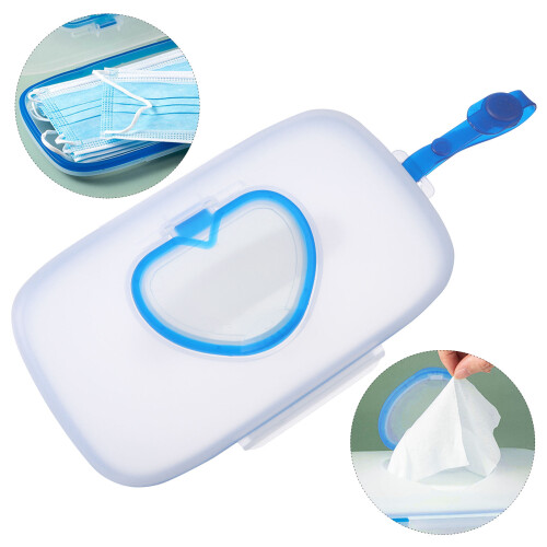 boîte portable pour lingettes bébé avec housse suspendue 2
