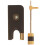 ensemble cheville crin violon avec vis - remplacement archet réparation 4