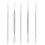5 pièces bâtonnets de mélange pour nail art et 2