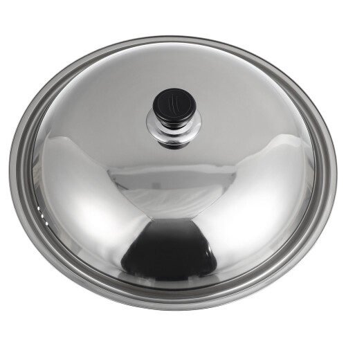 couvercle cocotte acier inoxydable anti-brûlure 36 cm