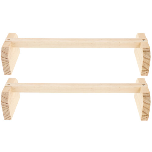 2 pièces support perroquet bac poulet en pour cage