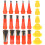 ensemble d'embouts inox pour cartouche de mastic silicone 2
