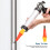 ensemble d'embouts inox pour cartouche de mastic silicone 5