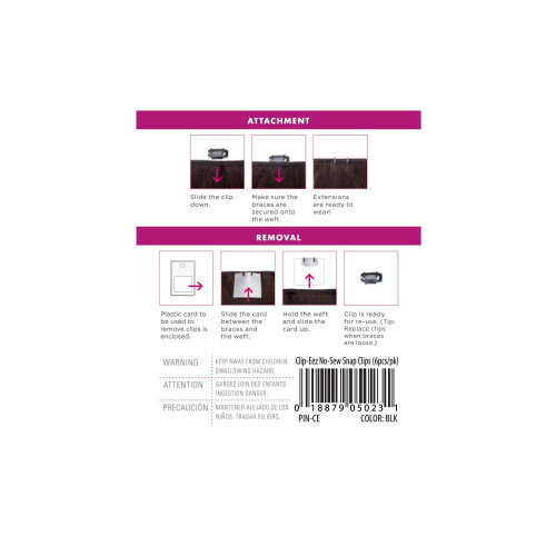 CLIP-EEZ Nen potreba IT Paruka CLIP Hned 6 ks Value Pack 2