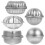 10 pièces moules en aluminium pour de bain sel effervescent 1