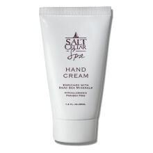 Salt Cellar Spa Crema mani minerale del Mar Morto, lozione idratante per pelli secche e screpolate, arricchita con glicerina, olio d'oliva, senza
