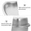 10 pièces moules en aluminium pour de bain sel effervescent 8