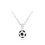football pendentif ballon or 2