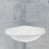 d'angle suspendue pour salle de bain avec trou robinet 6
