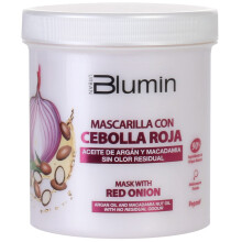 Blumin Mascarilla Capilar con Extracto de Cebolla Roja Aceite de Argαn y Aceite de Nuez de Macadamia 700ml