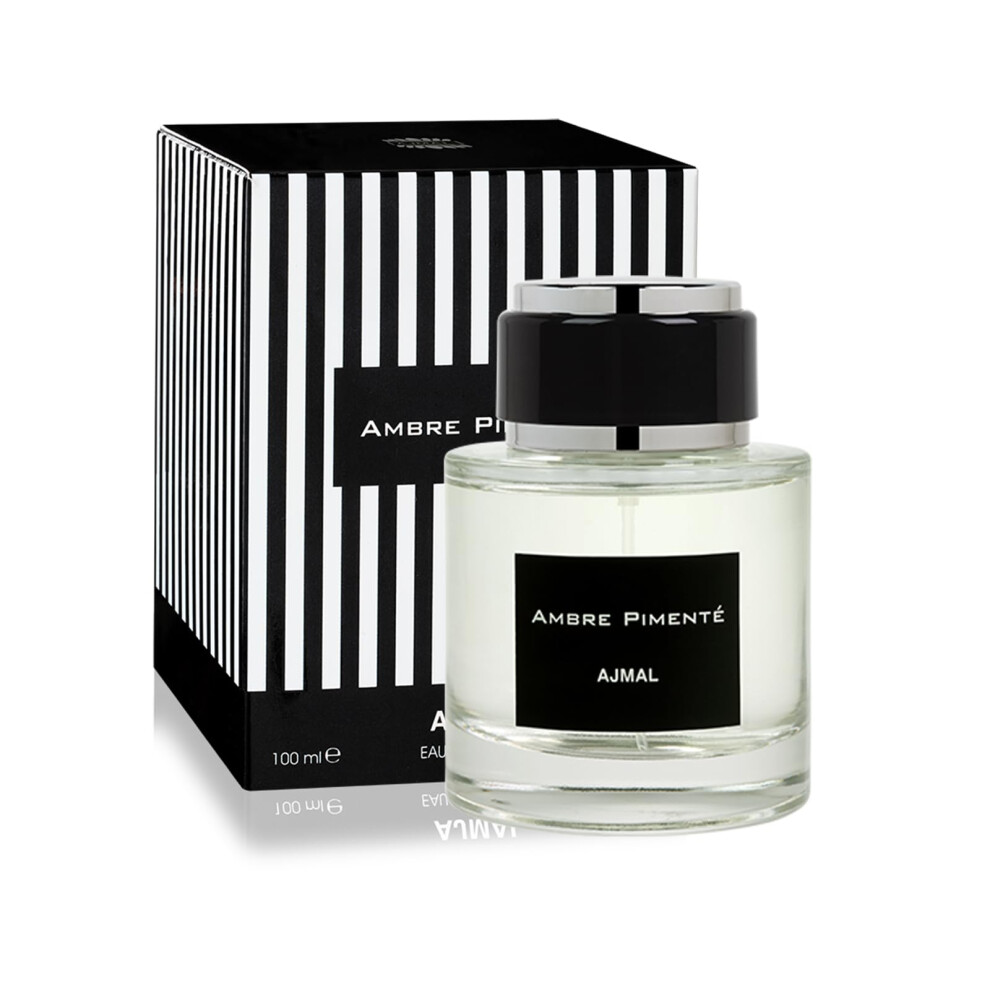 Ajmal Unisex Amber Ambre Pimente Eau De Parfum 100Ml - Image 7