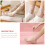 100 pièces masques pour pieds, housses transparentes 6