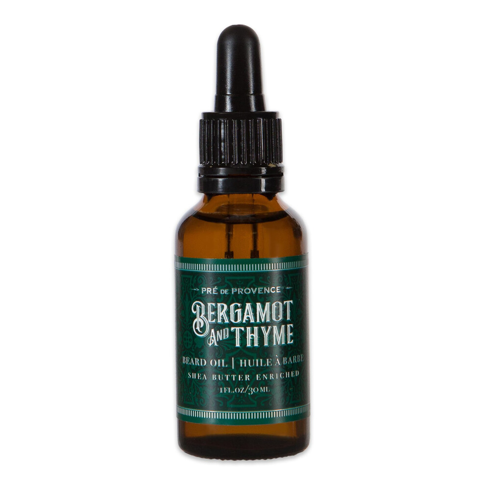 Pre De Provence Bergamot & Thyme Beard Oil Shea Butter Enriched 30 Ml