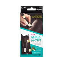Kiss Quick Cover Root Touch Up hajfestk (termszetes fekete)