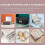 4 sets de protecteurs d'angles en pour , style vintage 11