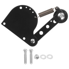 1Set Verstelbare Kettingspanner Motorfiets Ketting Zwart