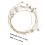 16 pièces cordes acier pour lyre, accessoires de rechange 2