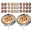 100 mini attaches colorées pour scrapbooking 1